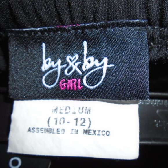 By and By Girls' Flowing Black MIDI Skirt - NWOT - Picture 3 of 3